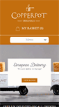 Mobile Screenshot of copperpotoriginals.co.uk